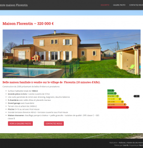 Vente Maison Florentin
